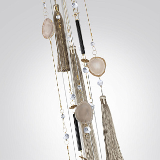 Люстра 8*E14*8*40W Odeon Light Fiolent 5432/8, античная бронза