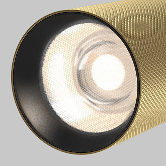 Светильник на шине 5,2*5,2*12,5 см, LED, 12W, 4000К, Maytoni Technical Artisan TR097-2-12W4K-M-BMG золото матовое