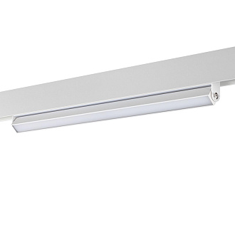 Трековый светильник для низковольтного шинопровода LED Novotech Flum 358540, LED, 4000K, белый