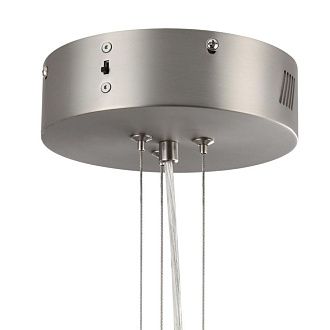 Подвесная люстра 76 см, 99W, 2000-4000K, Odeon Light L-Vision Rivera 5451/99L, никель