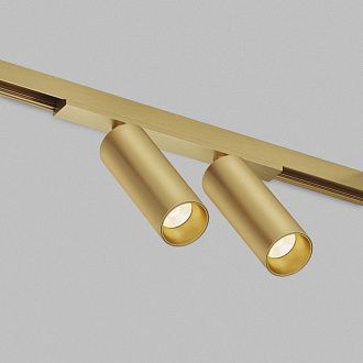 Светильник на шине 17*3,5*13,1 см, *LED*1205Lm, 3000-4000-6000K, Denkirs Shine Spot Zigbee DK5942-SB, сатинированная латунь
