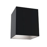 Светильник 9*9 см, GU10 50W, Maytoni Alfa C015CL-01B, черный
