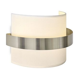 Бра 28*19,5*17,5 см, 2*E14*40W, Freya Bride FR5367WL-02N, никель