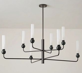 Люстра на штанге Inodesign Stenly Black 8 44.12050