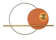 Настенный светодиодный светильник Inodesign Ridn Orange 40.6195