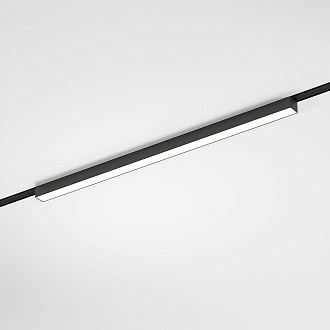Трековый светильник LED 20W, 4000 К, 60,5*2,4*2,6 см, черный, Elektrostandard Flat Magnetic 85089/01