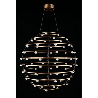 Подвесная люстра 90*120-350 см 50W, 3000K, Aployt Banzhamin APL.851.03.50, бронзовый