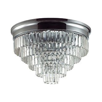 Люстра потолочная *55*-36 см, 8*E14*40W, Lumion ZAHA 8266/8C, хром, прозрачный