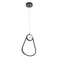 Светильник 29*20*37-135 см, *LED*20W, 4000K, LED4U L8601-1 BK, Чёрный
