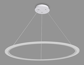 Светильник подвесной 96*77 см,  90W, 3000К, белый Ambrella Acrylica Original FA4351