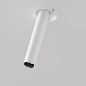 Встраиваемый светильник 3*3*31,6 см, LED, 7W, 4000К, Maytoni Technical Focus T C140TRS-L300-7W4K-W белый, вр 8 см