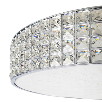 Люстра хрустальная 61 см, 105W, 3000-5500К Citilux Портал CL32410G1 LED RGB с пультом хром