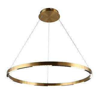 Подвесной светильник 80*60-130 см, 1*LED, 43W, 4000K, Aployt Noella APL.051.13.43, латунный