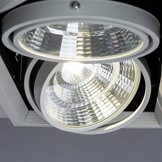 Встраиваемый светильник 75W 4000K Arte Lamp MERGA  A8450PL-3WH белый