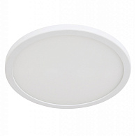 Встраиваемый LED светильник 17,5 см 14W LED, 4000K, Arte Lamp Mesura A7974PL-1WH, белый, вр 5-16 (регулируется) см