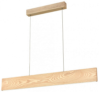 Светильник подвесной Wertmark Edda WE514.01.713, 90*1,6 см, натуральный