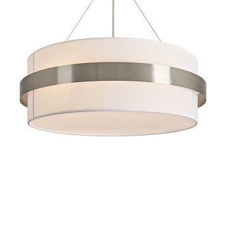 Подвесной светильник 60*114 см, 6*E14, 240W, Freya Bride FR5367PL-06N никель
