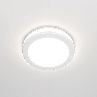 Встраиваемый светильник 8 см, 7W, 4000К Maytoni Phanton DL2001-L7W4K, белый
