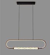 Подвес 9523/1A, 820*200 LED, 50W, 3000K, Alva Donna, Бронза