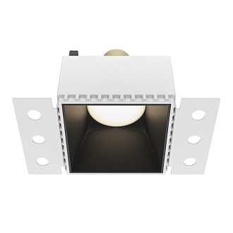 Светильник 13 см, Maytoni Downlight Share DL051-01-GU10-SQ-WB, черный, вр 8 см