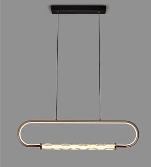 Подвес 9523/1A, 820*200 LED, 50W, 3000K, Alva Donna, Бронза