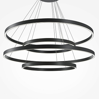 Подвесной светильник 100*20*300 см, LED*165W Rim 3000К-4000К MOD058PL-L174BK Maytoni, Черный