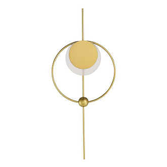 Бра 30*72 см, 6W, 4000K ST LUCE Dali SL6507.341.01 шампань, черный