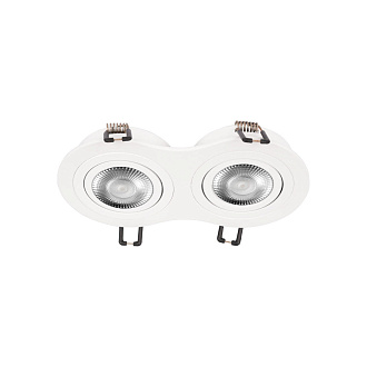 Встраиваемый светильник 17,5*9*2,5 см, GU10 LOFT IT Hap 10341/2B White белый, вр 7,5*14,5 см