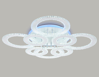 Светильник 75*75*12 см,  208W, 3000К, белый Ambrella Acrylica Original FA8854