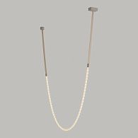 Подвесной светильник 430 см, 55W, 4000K, Lussole River LSP-4006, хром