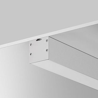 Комплект заглушек (для профиля 35×35) 2 шт., ALM-35-S-EC 642037, *4*4 см, Maytoni Led Strip 642037, Серебро