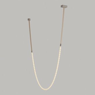 Подвесной светильник 430 см, 55W, 4000K, Lussole River LSP-4006, хром