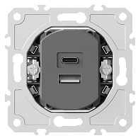 Donel USB зарядное устройство 12Вт, 3100мА, тип A+С, серия DB, DB12310