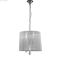 Светильник подвесной диаметр 50 см Mantra Tiffany Cromo 3860 хром