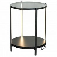 Торшер Lussole Loft Seattle LSP-0565-M, 10W LED, 3000K, черный