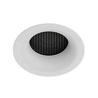 Встраиваемый светильник GU10 Arte Lamp Ducre A8095PL-1WH, белый, вр 6,5 см