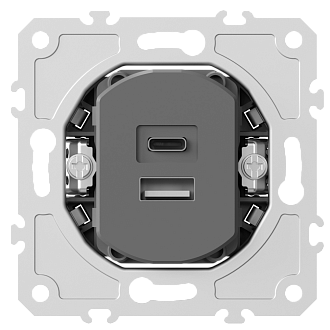 Donel USB зарядное устройство 12Вт, 3100мА, тип A+С, серия DB, DB12310
