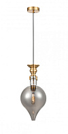 Подвесной светильник  20*120 см, 1*E27 черный, латунь Vele Luce Nova VL5494P31