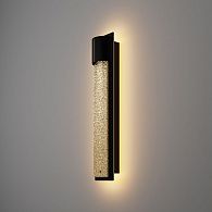 Настенный светильник 60 см, 30W, 3000K, Maytoni MOD474WL-L30B3K, черный-латунь