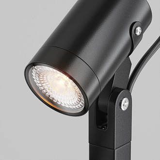 Ландшафтный светильник  5,5*10 см, GU10 1 50W, К, Черный Maytoni Scope O025FL-01B1
