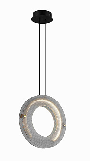 Люстра L300 x W40 x H1350, мм, 14W 4000K, SMOKY GREY (Дымчато-Серый) NewRgy 8653MDM-2S BSG SMOKY GREY