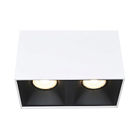 Светильник накладной 8*16*10- см, 2,00*GU10, 50W, ST Luce  ST168.542.02, белый