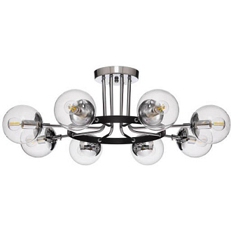 Потолочная люстра  77*28 см, 8*E14 хром Vele Luce Intenso VL1413L08