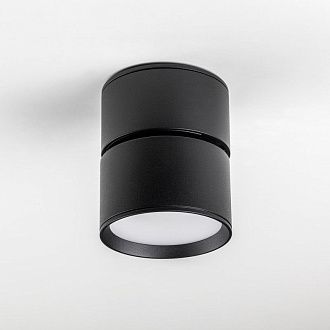 Спот *8*-9,6 см, *LED*9W, 3000/4000/6000K, Lightstar Acuto 215837, черный