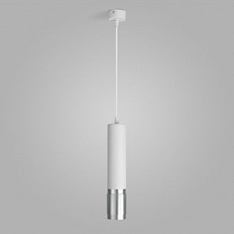 Подвесной светильник 6 см Eurosvet Tony DLN108 GU10 белый/серебро