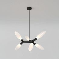 Светильник 80*80*32-52 см, 6*G9*20W, Eurosvet Covalent 30180/6, черный, a069153