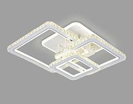 Светильник 67*51*15 см,  145W, 3000К, белый, хром Ambrella Acrylica Ice FA1732