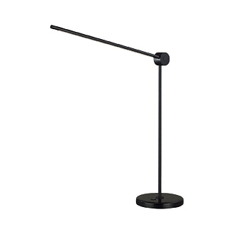 Настольная лампа 50 см, 12W, 3000K, Odeon Light Foden 7101/12TL, черный