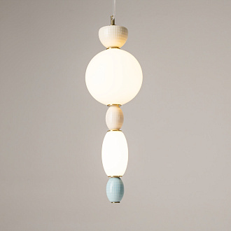 Подвесной светильник 20*380 см, LED 17W 3000K Maytoni Modern Adore MOD297PL-L17BS3K латунь