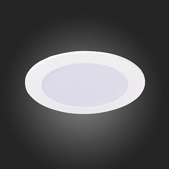 Встраиваемый светильник 12/10 см, 10W 3000K/4000K/6000K, IP20, 850 Lm ST LUCE ST212.508.10 Белый, вр 10,5 см